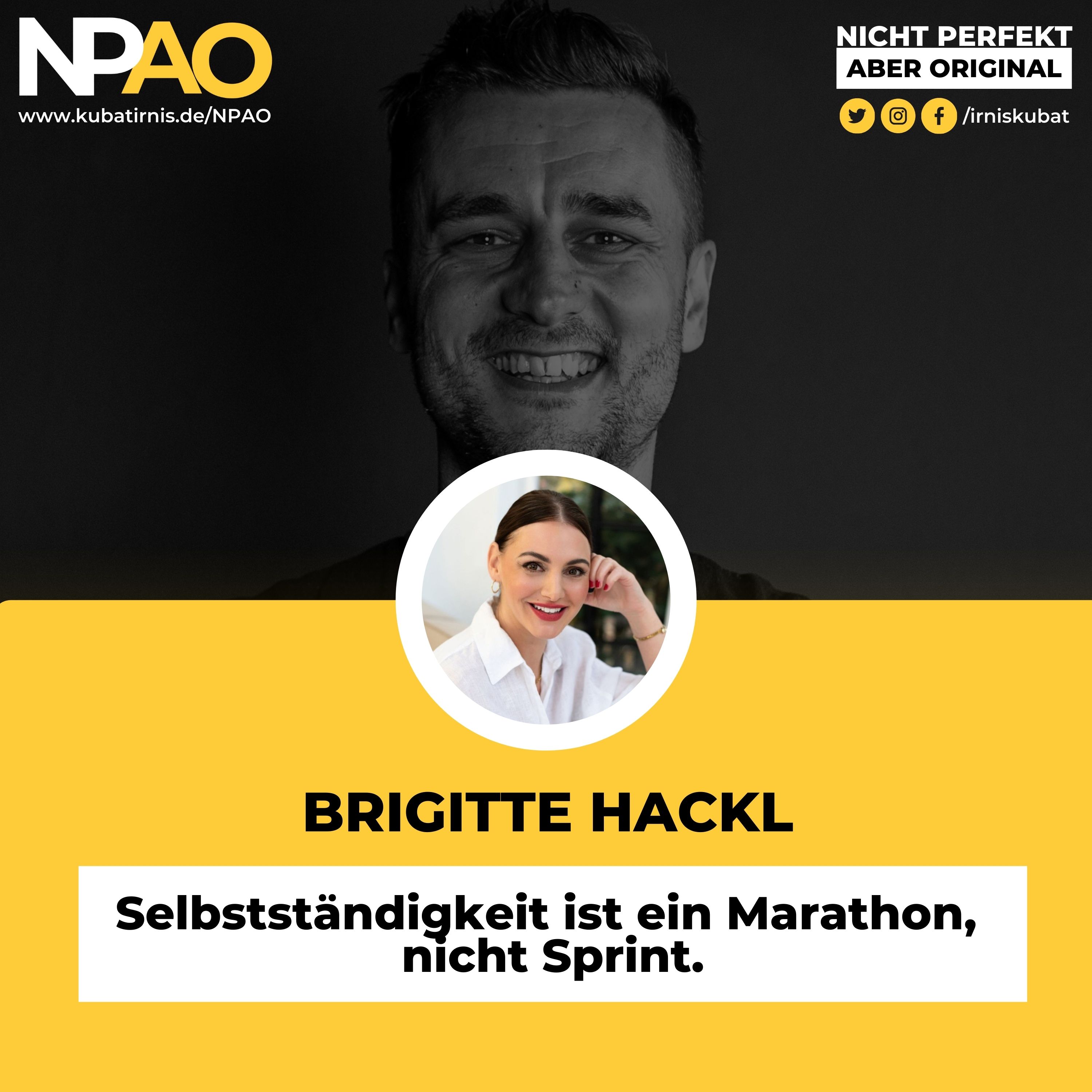 #44 “Selbstständigkeit ist ein Marathon, nicht Sprint.” Brigitte Hackl