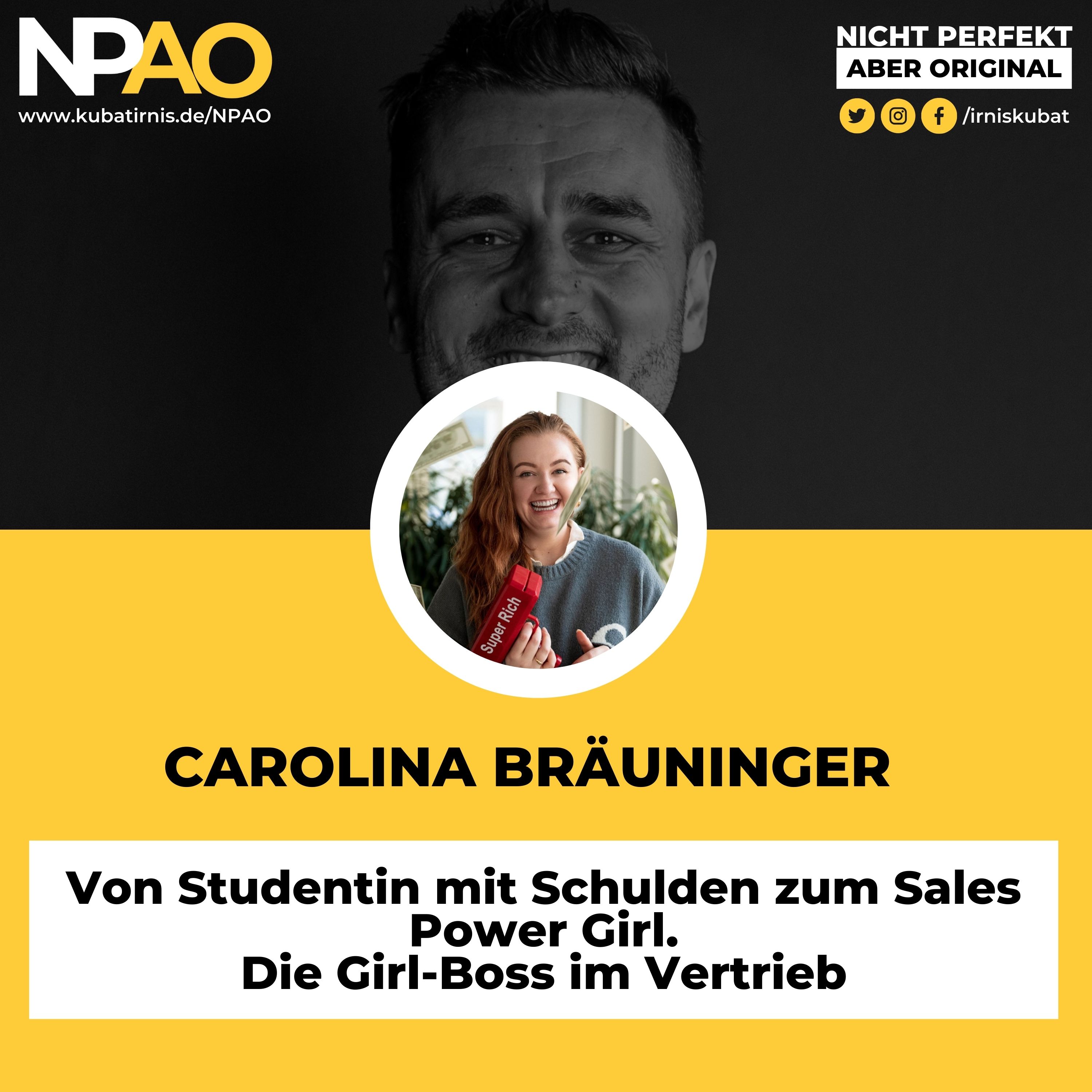 #35 “Von Studentin mit Schulden zum Sales Power Girl” Carolina Bräuniger – Die Girl-Boss im Vertrieb