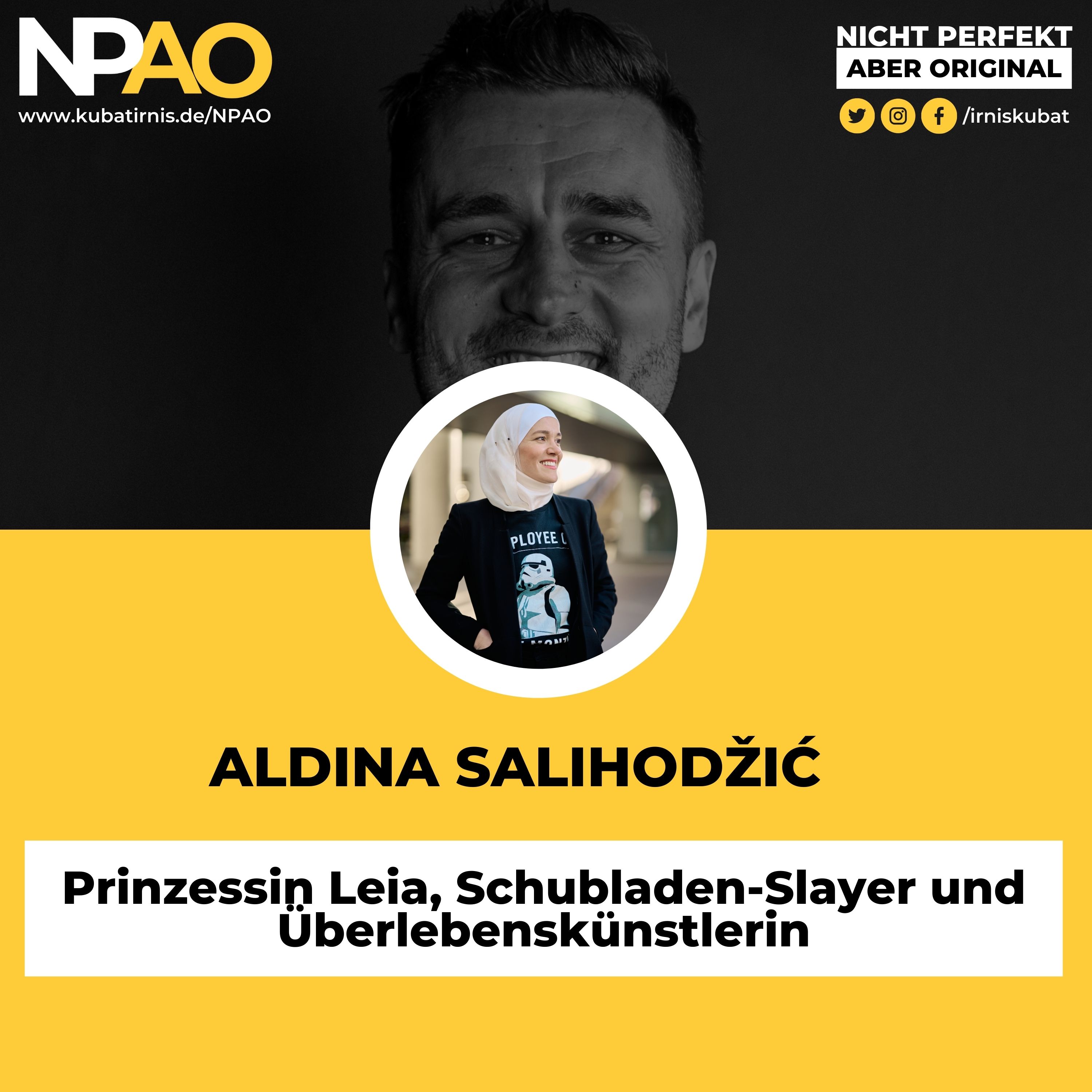 #34 “Prinzessin Leia, Schubladen-Slayer und Überlebenskünstlerin” Aldina Salihodžić People & Culture | Workspace Design Team23 Steuerberatung
