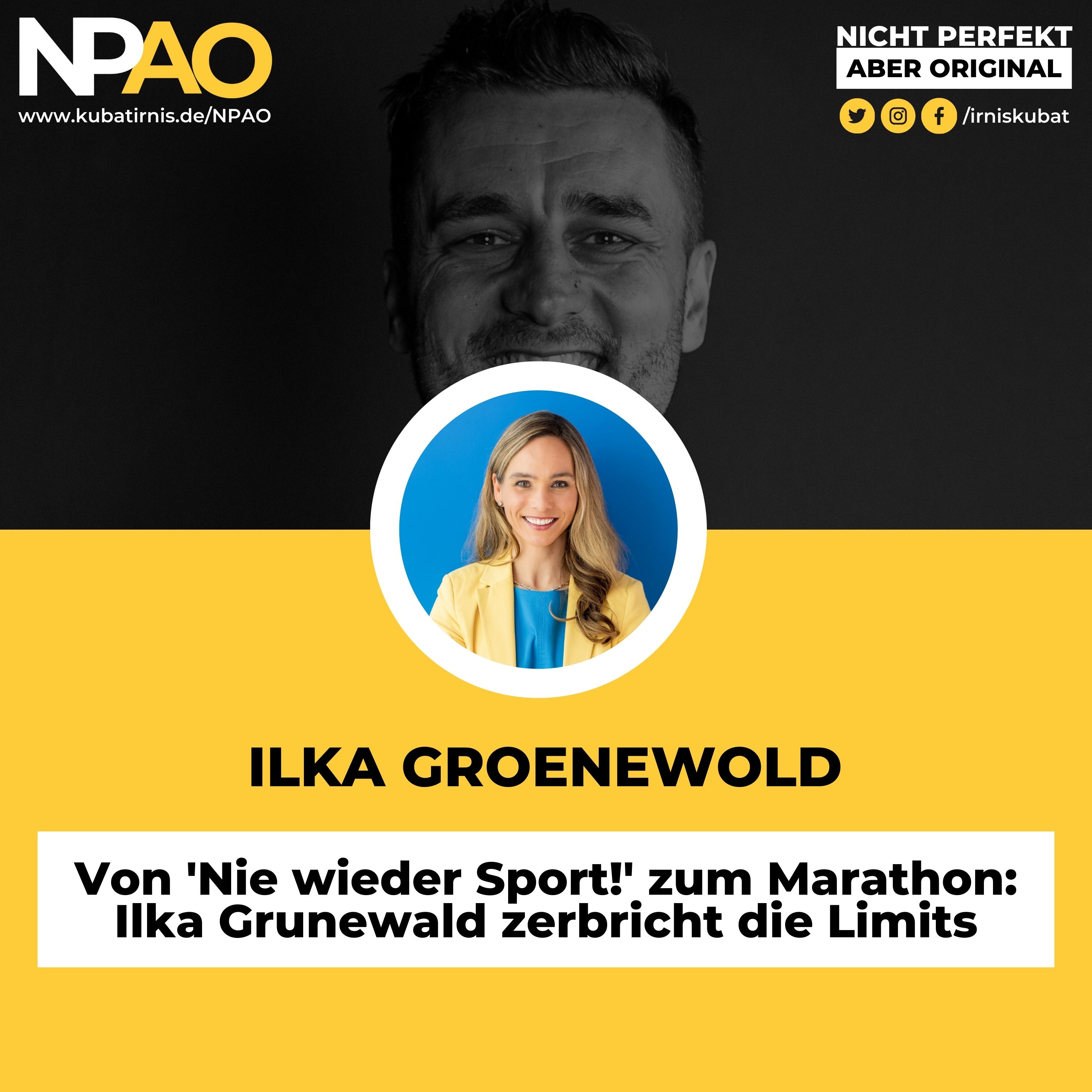 #39 Von ‘Nie wieder Sport!’ zum Marathon: Ilka Groenewold  zerbricht die Limits